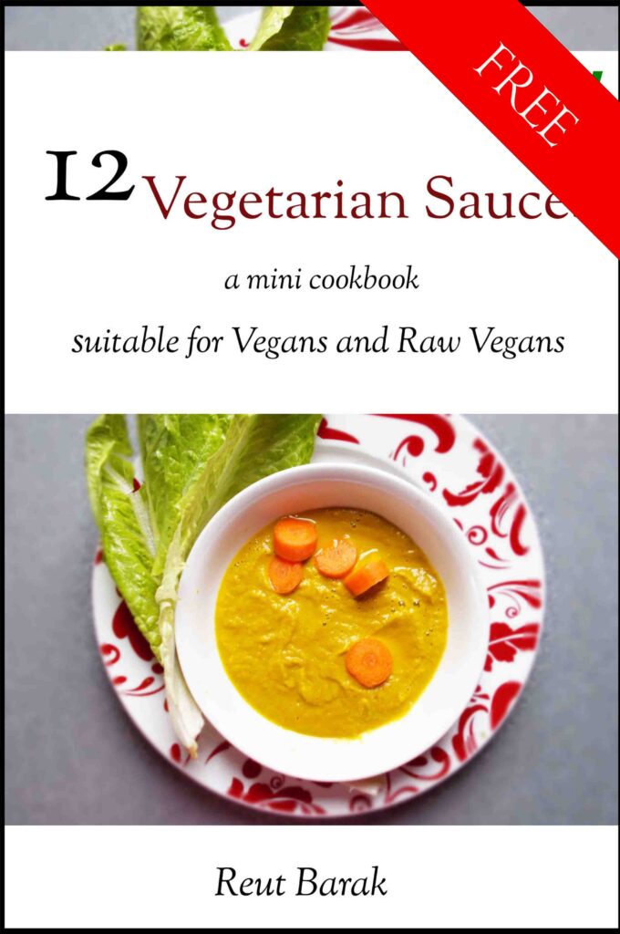12 Vegetarian Sauces @RawMunchies - A mini cookbook (eBook), A great companion to salads, noodles, desserts and party dips. With links to more free recipes, recipe ideas and videos. at: http://rawmunchies.org/raw-taste/ tags: #Avocadosauce #veganYogurt #veganLabane #Vinaigrette #SunDriedTomato #PizzaSauce #Mango #Barbecue #AsianSauce #CarrotGingersauce #CucumberMint #Chickpea #RawMunchies #rawmunchies #cookbook #vegan #rawvegan #recipe #missionraw #reutbarak #ebook