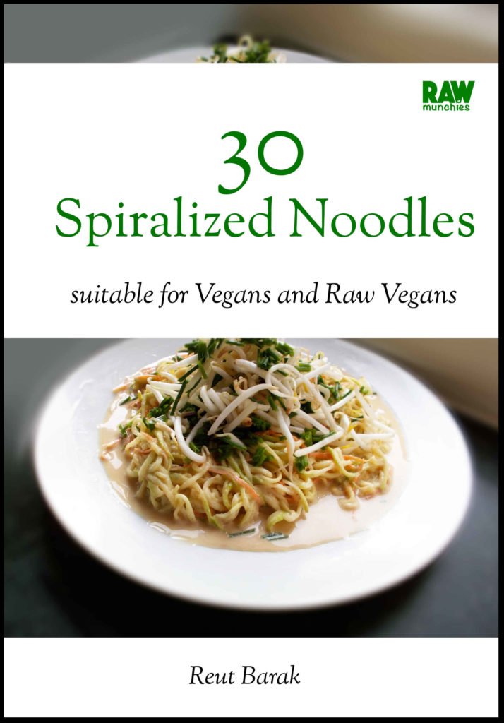 30 Noodles @RawMunchies Book Series - Easy pasta and noodles, featuring some of the most popular pasta and spaghetti recipes. This book has both regular and ultra-detox recipes. at: http://rawmunchies.org/30-noodles/ tags: #RawMunchies #rawmunchies #cookbook #vegan #rawvegan #spaghetti #pesto #macandcheese #meatballs #farfalle #cream #30noodles #padthai #fettuccine #guacamole #Parmesan