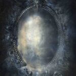 Shrug, magic mirror, Funny Fairy Tales | https://reutbarak.com/evans/ #evanswitches #fantasy #fantasybookseries #fantasybook