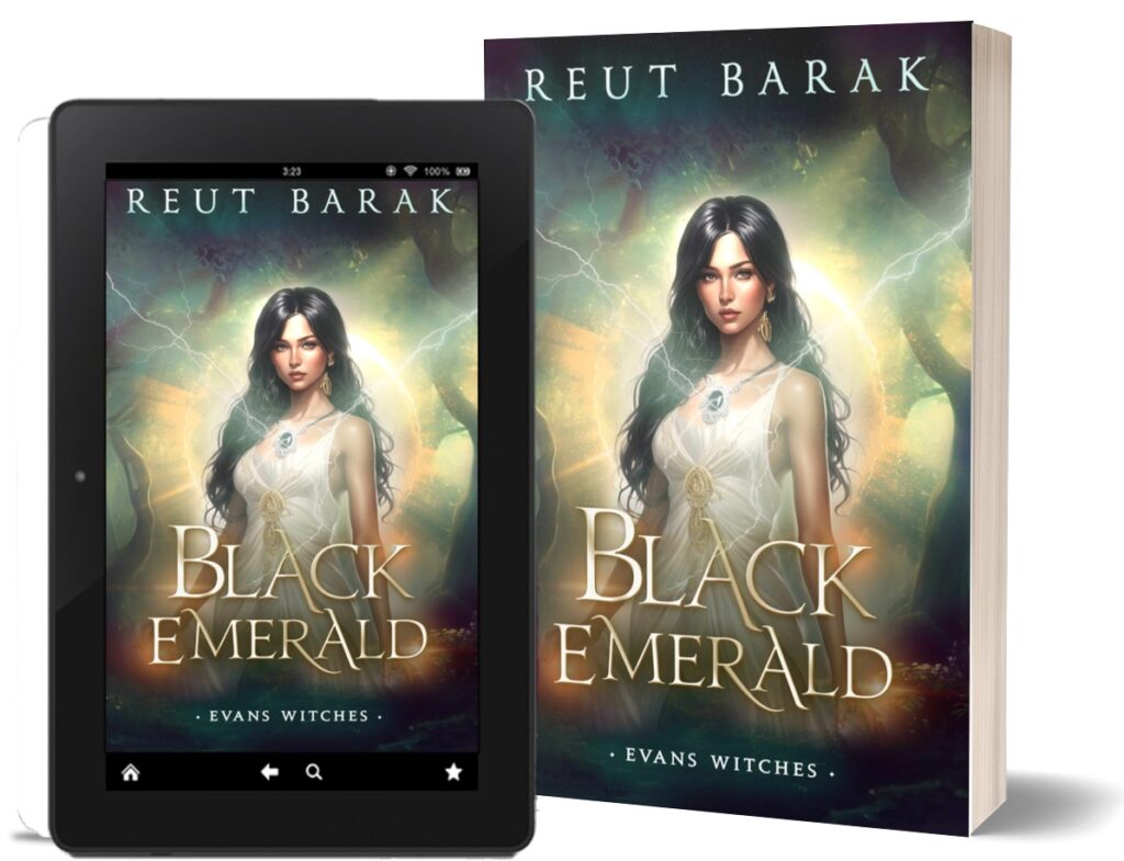 Black Emerald | https://reutbarak.com/evans/ #evanswitches #fantasy #fantasybookseries #fantasybook